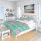 Designart 'Pink Flamingo Birds' Tropical Bedding Set - Duvet Cover & Shams